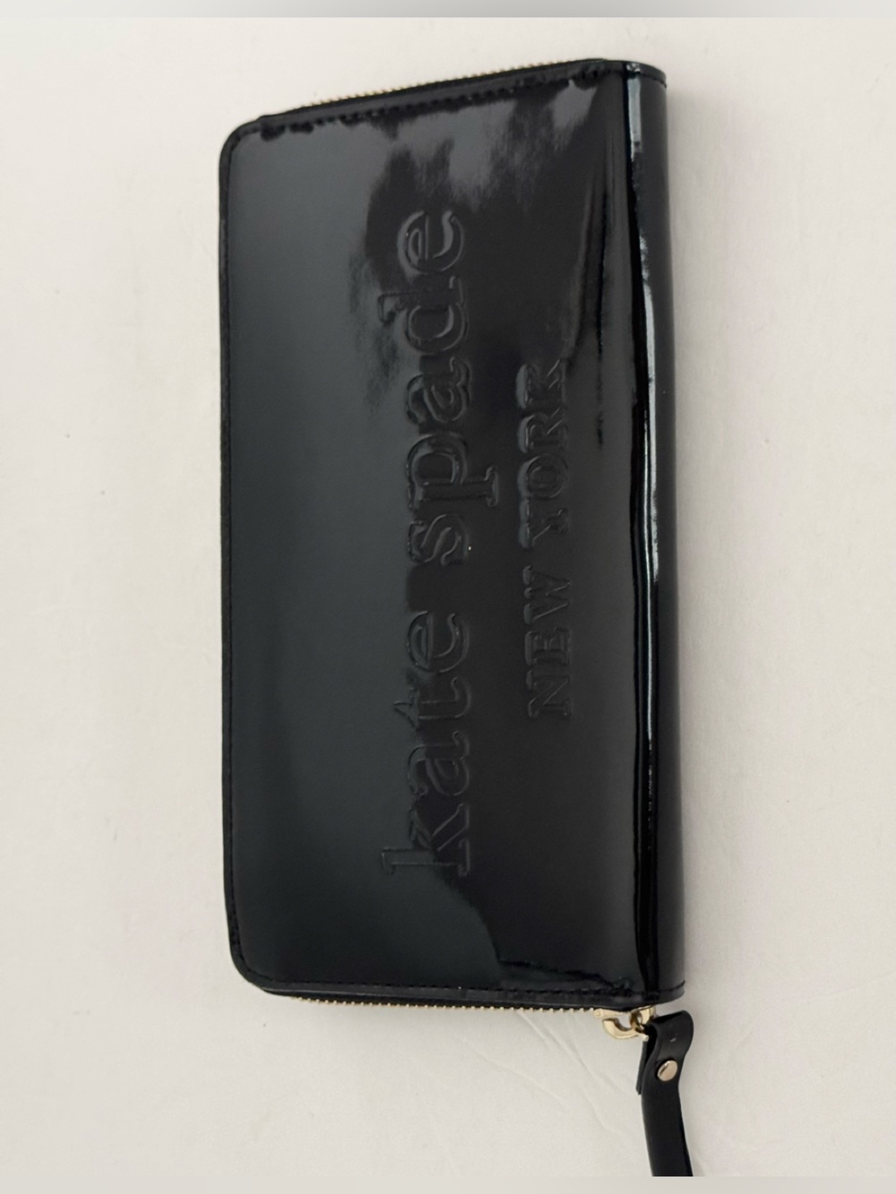 kate spade Chrissy Black Patent Wallet PWRU1184 - Picture 16 of 16